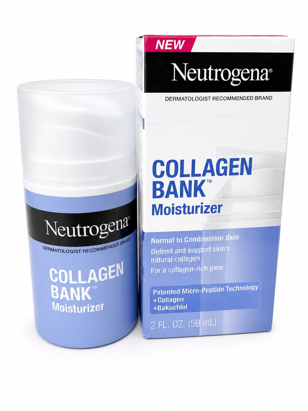 Neutrogena Collagen Bank Moisturizer - Brand New / 2oz
